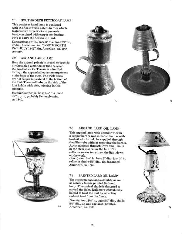 Sample page from Early Lighting Book