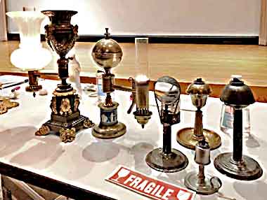 Argand and Other Early Lamps on Display