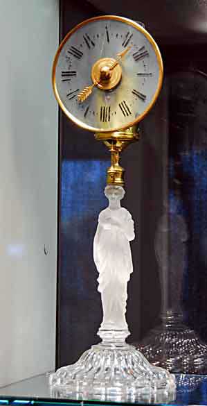 French Night Lamp and Clock, Corning Museum of Glass 2011